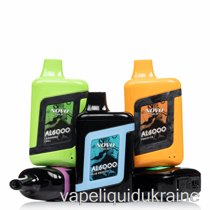 Vape Liquid Ukraine SMOK Novo Bar AL6000 Disposable Strawberry Shake